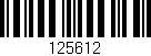 Código de barras (EAN, GTIN, SKU, ISBN): '125612'