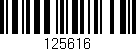 Código de barras (EAN, GTIN, SKU, ISBN): '125616'
