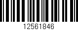 Código de barras (EAN, GTIN, SKU, ISBN): '12561846'