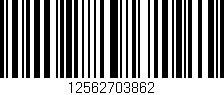 Código de barras (EAN, GTIN, SKU, ISBN): '12562703862'