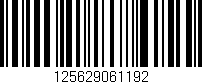 Código de barras (EAN, GTIN, SKU, ISBN): '125629061192'