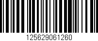 Código de barras (EAN, GTIN, SKU, ISBN): '125629061260'