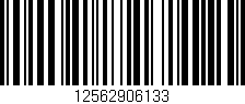 Código de barras (EAN, GTIN, SKU, ISBN): '12562906133'