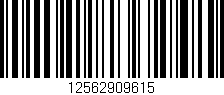 Código de barras (EAN, GTIN, SKU, ISBN): '12562909615'