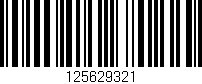 Código de barras (EAN, GTIN, SKU, ISBN): '125629321'