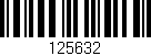 Código de barras (EAN, GTIN, SKU, ISBN): '125632'