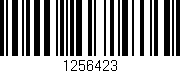 Código de barras (EAN, GTIN, SKU, ISBN): '1256423'