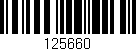 Código de barras (EAN, GTIN, SKU, ISBN): '125660'
