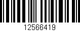 Código de barras (EAN, GTIN, SKU, ISBN): '12566419'