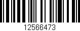 Código de barras (EAN, GTIN, SKU, ISBN): '12566473'