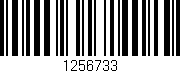 Código de barras (EAN, GTIN, SKU, ISBN): '1256733'