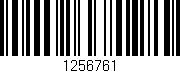 Código de barras (EAN, GTIN, SKU, ISBN): '1256761'
