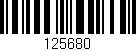 Código de barras (EAN, GTIN, SKU, ISBN): '125680'