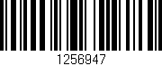 Código de barras (EAN, GTIN, SKU, ISBN): '1256947'