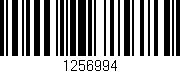 Código de barras (EAN, GTIN, SKU, ISBN): '1256994'