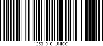 Código de barras (EAN, GTIN, SKU, ISBN): '1256_0_0_UNICO'