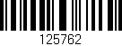Código de barras (EAN, GTIN, SKU, ISBN): '125762'