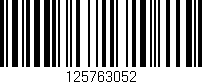 Código de barras (EAN, GTIN, SKU, ISBN): '125763052'