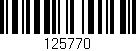 Código de barras (EAN, GTIN, SKU, ISBN): '125770'