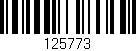 Código de barras (EAN, GTIN, SKU, ISBN): '125773'