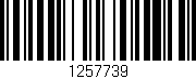 Código de barras (EAN, GTIN, SKU, ISBN): '1257739'