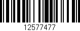 Código de barras (EAN, GTIN, SKU, ISBN): '12577477'
