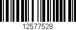 Código de barras (EAN, GTIN, SKU, ISBN): '12577528'