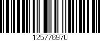 Código de barras (EAN, GTIN, SKU, ISBN): '125776970'
