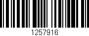 Código de barras (EAN, GTIN, SKU, ISBN): '1257916'