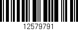 Código de barras (EAN, GTIN, SKU, ISBN): '12579791'