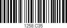 Código de barras (EAN, GTIN, SKU, ISBN): '1258.C35'