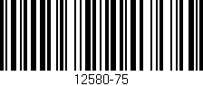 Código de barras (EAN, GTIN, SKU, ISBN): '12580-75'