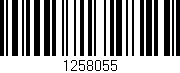 Código de barras (EAN, GTIN, SKU, ISBN): '1258055'