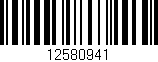 Código de barras (EAN, GTIN, SKU, ISBN): '12580941'