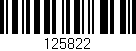 Código de barras (EAN, GTIN, SKU, ISBN): '125822'