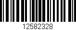 Código de barras (EAN, GTIN, SKU, ISBN): '12582328'