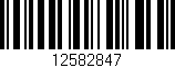 Código de barras (EAN, GTIN, SKU, ISBN): '12582847'