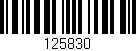 Código de barras (EAN, GTIN, SKU, ISBN): '125830'