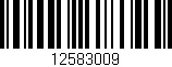 Código de barras (EAN, GTIN, SKU, ISBN): '12583009'