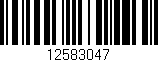 Código de barras (EAN, GTIN, SKU, ISBN): '12583047'