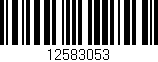 Código de barras (EAN, GTIN, SKU, ISBN): '12583053'