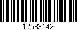 Código de barras (EAN, GTIN, SKU, ISBN): '12583142'