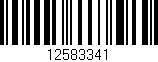 Código de barras (EAN, GTIN, SKU, ISBN): '12583341'