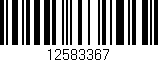 Código de barras (EAN, GTIN, SKU, ISBN): '12583367'