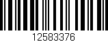 Código de barras (EAN, GTIN, SKU, ISBN): '12583376'
