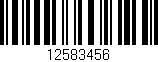 Código de barras (EAN, GTIN, SKU, ISBN): '12583456'