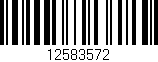 Código de barras (EAN, GTIN, SKU, ISBN): '12583572'