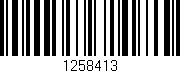 Código de barras (EAN, GTIN, SKU, ISBN): '1258413'