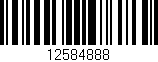 Código de barras (EAN, GTIN, SKU, ISBN): '12584888'
