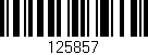 Código de barras (EAN, GTIN, SKU, ISBN): '125857'